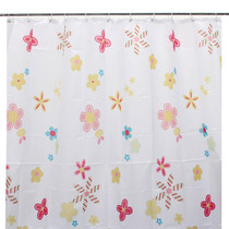 New 180*200cm New Flowers Showerproof Bathroom Bath Shower C