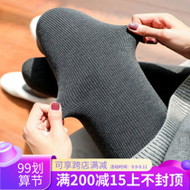 Leggings women wear large size light legged artifact plus velvet thickened slim waist elastic foot foot pants