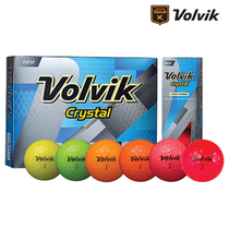 VOLVIK golf three-layer ball CRYSTAL glossy golf ball soft touch game ball gift