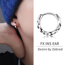 Earrings mens stars with cold style Senior sense of personality trend couples ins earrings lover birthday gift