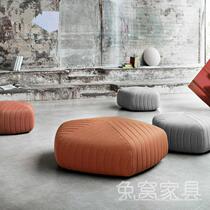 five pouf lazy sofa casual single sofa stool new pebble leisure stool creative shoe stool