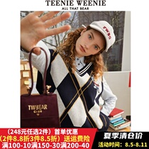 TeenieWeenie Sweater vest knitted knitted head TTKN214917P