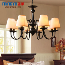 American country chandelier pastoral style living room lamp bedroom lamp simple beautiful chandelier dining room lamp decoration lamp