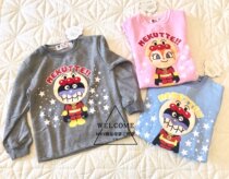 Export Japanese bread and Warriors autumn and winter models plus velvet face children long sleeve T-shirt men and women fleece sweater