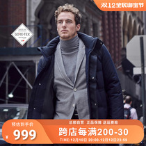 Bosten Ole velvet warm and cold fashion business classic long-dollen clothing among men