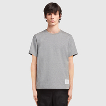 (official) TB short sleeve male and female with the same pure cotton T-shirt round collar bottom-shirt lovers tide-card half-sleeve blouse