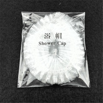 Hotel disposable bar No. 2 low pressure waterproof plastic shower cap simple OPP with word packaging 1000