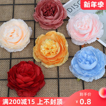 Peony flower head hydrangea rose wedding simulation Flower Wedding Hall decoration flower arrangement flower arrangement flower arrangement flower flower delivery flower pole