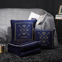 Pillow quilt Dual-use office nap pillow Car blanket Two-in-one car pillow Girls sleep car