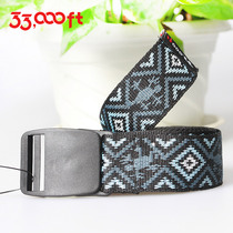  33000ft 30000 outdoor sports womens casual fashion Korean canvas belt outdoor supplies