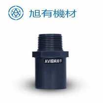 (ASAHI )CLEAN-PVC external thread straight through ultrapure water external thread HP-PVC pipe joint external thread
