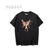  xVESSEL blazer star with the same net red ins wind wild retro washed old T-shirt