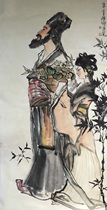 Cheng Shifa figures with certificate works calligraphy and calligraphy calligraphy and calligraphy handwriting collection of ancient and old painting and old painting bag old