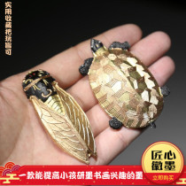 Ingenuity handmade pine smoke ink ingots small black block Ink ink painting grinding Ink ink writing room four treasures Hui ink old Hu Kai ink strip