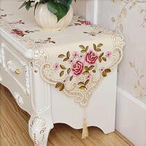 European coffee table TV cabinet tablecloth fabric home living room shoe cabinet dressing table cover table flag tablecloth lace dustproof