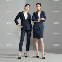 High-end Professional Suit Woman President Suit Spring Fashion Temperament Goddess Van Work White Collar Manager West Suit Work Clothes