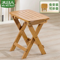 Carjans folding stools portable home Non-solid wood fishing swap Shoe stool Bench Matzah Plastic Provincial Space