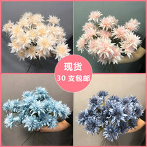 Simulation flower 3 - head anaoh fake flower wedding stage background insert flower wedding hall hotel soft clothing shooting road props