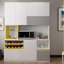 Dining side cabinet Modern simple wine cabinet Tea cabinet Kitchen cupboard locker Microwave oven cabinet High cabinet Restaurant cabinet customization
