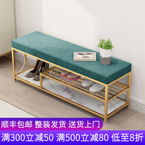 Changing shoes stool Domestic door Idea style light extravaganza with shoes stool velvet strip cloakroom entrance to the family shoe holder
