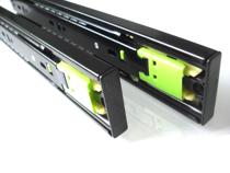 4516 track rebound side mount 3 self-locking no handle steel ball track rebound slide rail