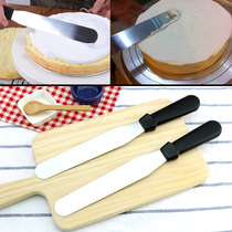 Framed cream spatula 6 8 10 12 inch stainless steel cake spatula spatula kiss knife Release knife Baking tools