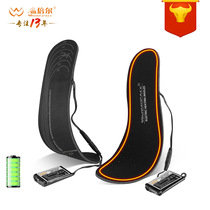 USB heating warm insole charging insole electric heating pad thermal pad thermal insulation heating pad can walk men and women