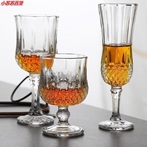 Susu goblet wine wine creative personality large European high cross cup crystal glass glass set home