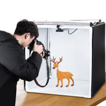 Hunting picture LED small studio set 60cm dimming mini photo box Taobao Still Life photo box portable light soft box product shooting props
