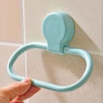 Towel rack towel ring wall towel towel rag bathroom punch