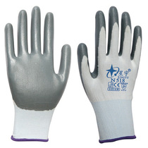 Xingyu N518 labor protection gloves excellent naibao A688 mens construction site work Oil-proof and wear-resistant work with rubber and oil-resistant work