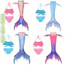 Hot spring swimsuit split Princess Mermaid swimsuit Ba mermaid tail fishtail Beach children bikini women