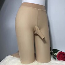 30D Light Leg God Instrumental Wire Socks Silicone Anti Slip Bottom Anti Hook Wire Sexy Bundle Waist JJ Set Of Sentix Pants Socks