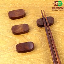 Japanese Oval Original Wood Chopsticks Frame Export Japanese Tableware Chopstick Seat Pillow Creative Zakka Hotel