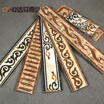 Microcrystalline waveguide line tile 800x150 living room parquet aisle paste skirting line Foot line hall edge line