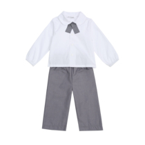 Autumn and winter clothes boys school uniforms in kindergarten