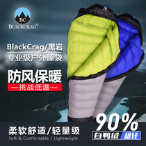 BLACKCRAG Black Rock Ultra-light down sleeping Bag Outdoor Camping waterproof D400 D700 D1000 D1500