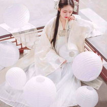 New year paper lantern diy handmade painting lantern shade Red Lantern wedding decoration ancient style Japanese lantern hanging ornaments