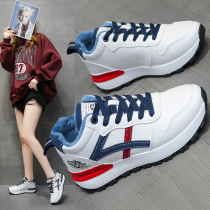 New sports shoes womens autumn leisure travel running shoes non-slip soft bottom flat mother pregnant women old Beijing cloth shoes