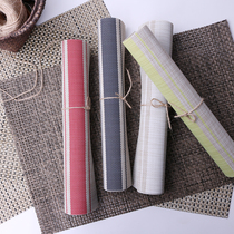 Plate home simple European-style non-slip mat Heat insulation placemat table mat anti-scalding heat insulation mat Steak Western mat tableware