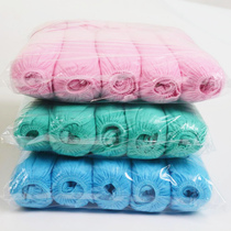 Disposable non-woven shoe cover home indoor wear-resistant non-slip machine room Student Non-slip wear-resistant indoor waterproof foot cover