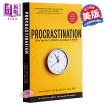 Procrastination English Procrastination Imported Books English Books English Books Success Motivational Self-improvement Jane