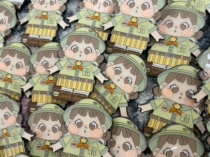 (保持好奇)QOQO旅行家纪念徽章 胸针