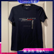 Event Price Canada Direct Mail Tommy Tommy Summer Lady Round Collar Pure Cotton Letters T-Shirt Special Cabinet