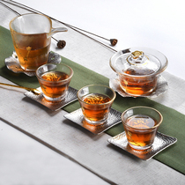 Zen Tea Cup new products on the market Japan Cherry Blossom series glass exquisite tea cup tea cup kung fu tea set