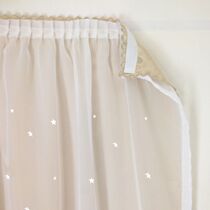 Paste Room Fresh live Floating Windows Dodging Light Curtains Free of Punch Sunscreen Magic Shading Cloth Atmosphere Short Curtain White