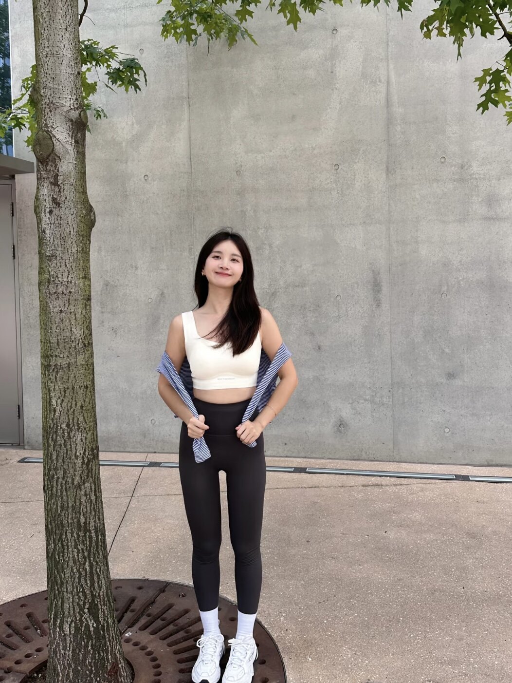 小野和子春季鲨鱼裤 薄款塑形收腹提臀 瑜伽外穿两相宜 高腰设计拉长比例
