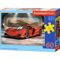 Castorland ingenuity imported Children puzzle 60 pieces concept racing car 066162