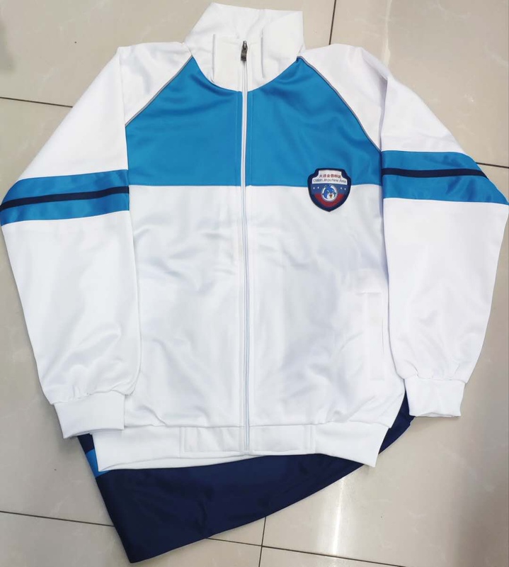 Dalian Jinzhou Development Zone Twenty-Mile Village Primary and Secondary School Uniforms, Same Style Blue and White Boys and Girls Suits for Autumn