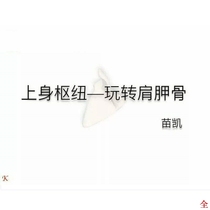 2017 Miao Kai upper body hub play Scapula Noah No 1 course complete works